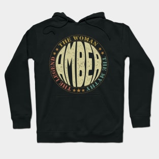 amber name Hoodie